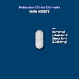 Nutralie Potassium Citrate 2880mg 180 Tablets Potassium Element 1036.8mg view 4