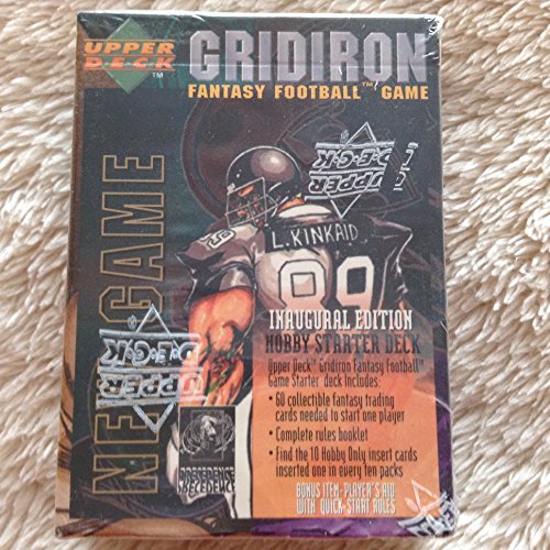 Gridiron Fantasy Football Game Inaugural Edition Hobby Starter Deck