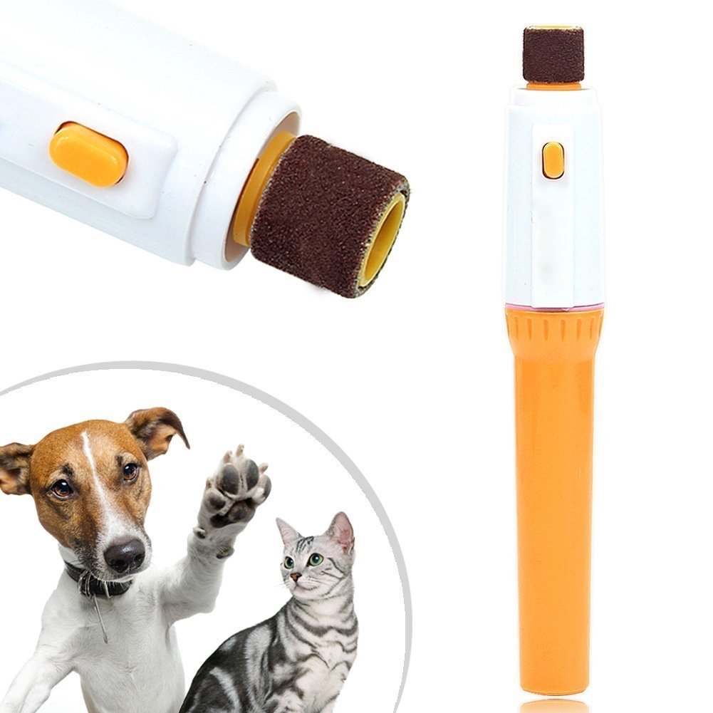 Pet Dog Cat Nail Grooming, Grinder, Trimmer, Clipper, Electric Nail File Kit