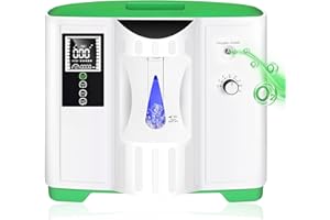 HAROVIN Portable Oxygen Concentrator Machine for Home Use, Continuous and Stable Oxygen, Can Remote Control, Household Equipment