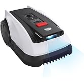 ECOVACS Goat O1000 RTK Robot Lawn Mower, Wire-Free Robotic Lawnmower for Up to 1/4 Acre, RTK + Vision Navigation, Auto Mapping, TruEdge Edge Cutting, AIVI 3D Obstacle Avoidance, APP Control