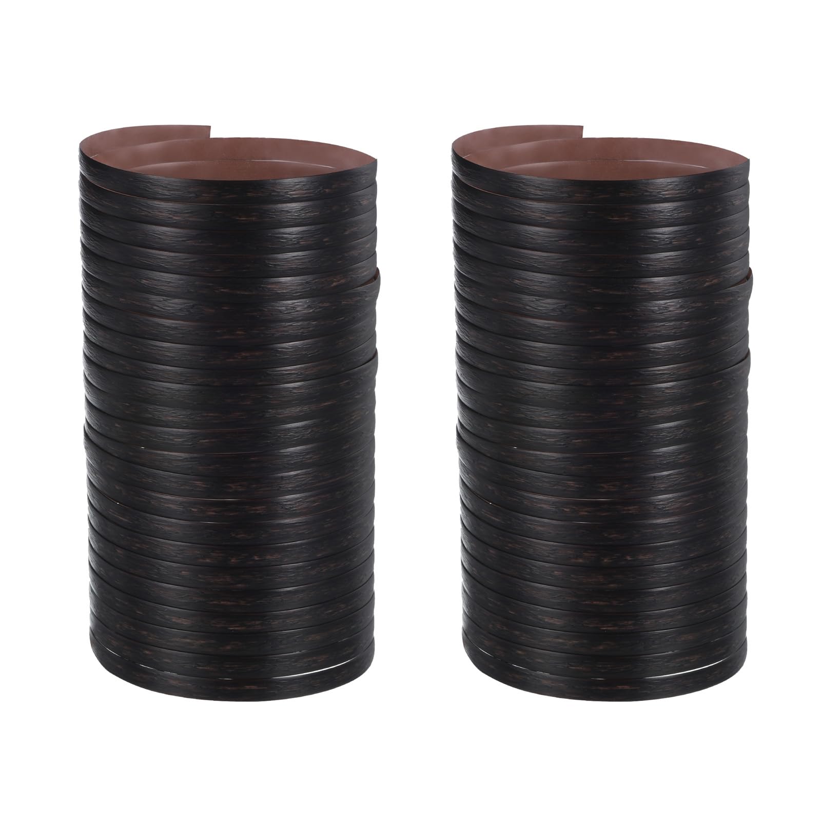 PATIKIL Wicker Repair Kit, 459FT Rattan Fix Kit Plastic Flat Weaving Replacement for Rattan Furniture Patio Chairs Sofas Couch 2.2 LB, Black