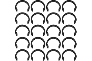 XYQMLY 20 Pcs Retaining Clip Rings Compatible with Cricut Maker, Keep Rubber in Place with Retaining Rings, Keep Rubber Roller Replacement Retention Clamp Wheel Ring from Moving Parts Accessories Tools