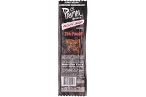 Primal Spirit Thai Peanut Meatless Jerky, 28 grams (Pack of 24)