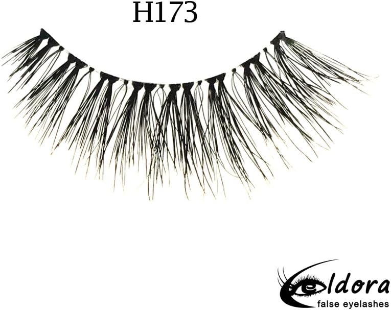 Eldora False Eyelashes H173, Black