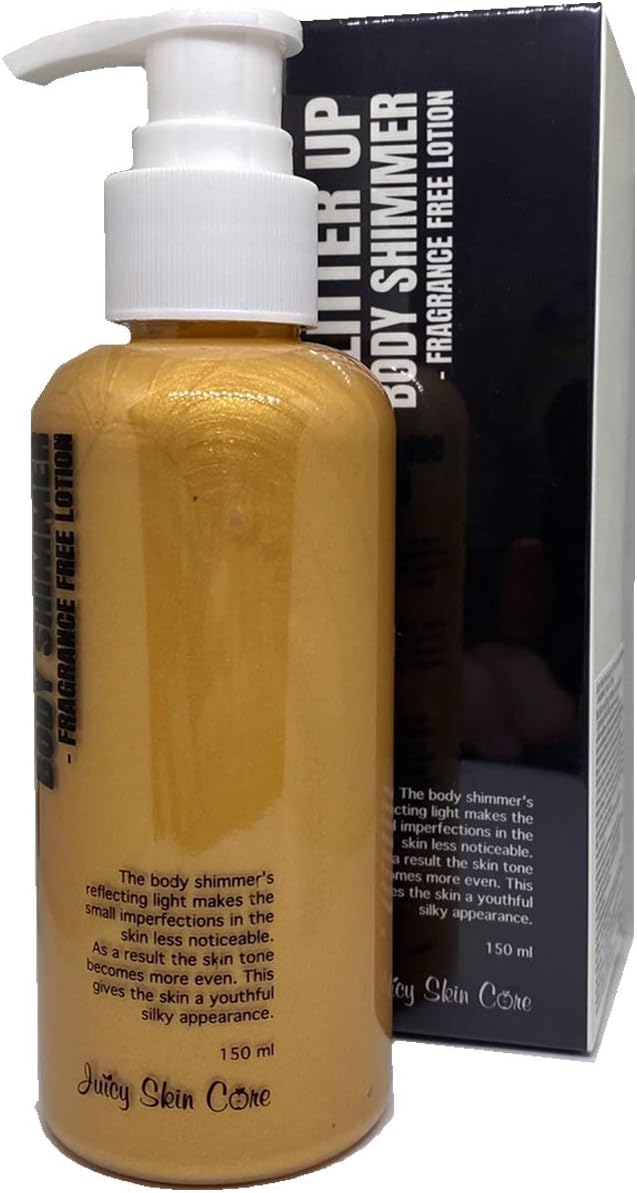 Juicy Skin Care Body shimmer Fragrance Free Lotion