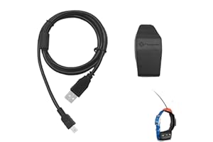 Ploughnavi for Garmin T5 TT15 TT10 Charger Clip, Replacement Dog Collar Charging Clip Cable Cord