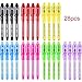 Magic Invisible Ink Pen with UV Led Light Upgraded Invisible Marker Secret Message for Birthday Party Favor Gifts, 7 Colors (28 Pieces)
