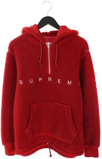 supreme sherpa fleece hoodie