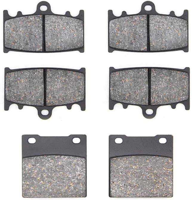 MEXITAL Brake Pads Front and Rear for ZXR 400 (89-90)/ZXR 400 R ZX 400 (91-94)/ZXR 750 ZX 750 Ninja ZX-7 ZX-7R (89-95)/ZZR 1100 ZX 1100 (93-01)/ZZR 1200 (ZX 1200 C) (02-04) MXB158-158-161 - Image 3