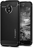 Moto G5 Case, Spigen [Rugged Armor] Resilient [Black] Ultimate protection from drops and impacts for Motorola Lenovo Moto G5 (2017) - (M08CS21501)