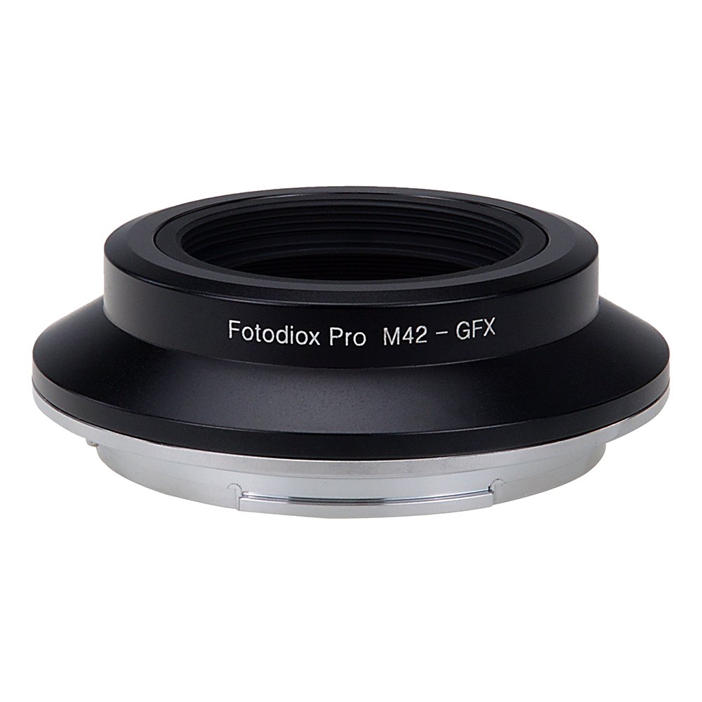 Fotodiox Pro Lens Mount Adapter, M42 Screw Mount SLR Lens to Fujifilm G-Mount GFX Mirrorless Digital Camera Systems (such as GFX 50S and more)