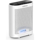Azeus True HEPA Air Purifier GL-FS32 | 4-Stage Filtration System, Ultra-Quiet Operation, and Air Quality Sensor | Ideal for Large Rooms, Bedrooms, and Offices