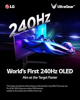 LG UltraGear 27GR95QE 27" OLED Gaming Monitor QHD 240Hz 0.03ms G-SYNC FreeSync view 2