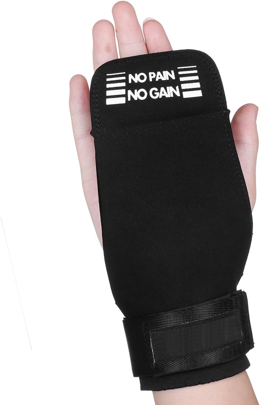 eizur Crossfit Gloves with Grip Palm Wrist Support Weight Lifting Gym Protection for your hands and fingers Protection for Exercise Fitness Training Workout (1 Pair)