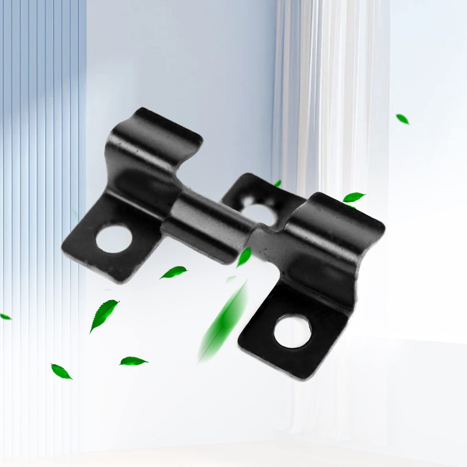 100 Pcs Composite Decking Clips, Btstil Fastener Board Clip Composite Decorative Stainless Steel Hidden Fixing Fasteners Decking Fixings