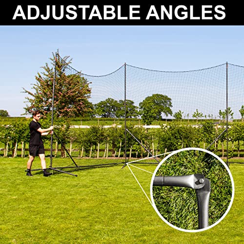 Stop That Ball System [5 Sizes] Freestanding Ball Stop Netting for