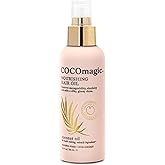 Cocomagic Nourishing Hair Oil | Promotes Healthy-Looking Hair | Restore Manageability, Add Silky, Glossy Shine | Paraben Free, Cruelty Free, Made in USA (3 oz)