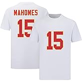 Custom Football T-Shirt No Brand/Logos 100% Cotton for Mens/Womens/Kid