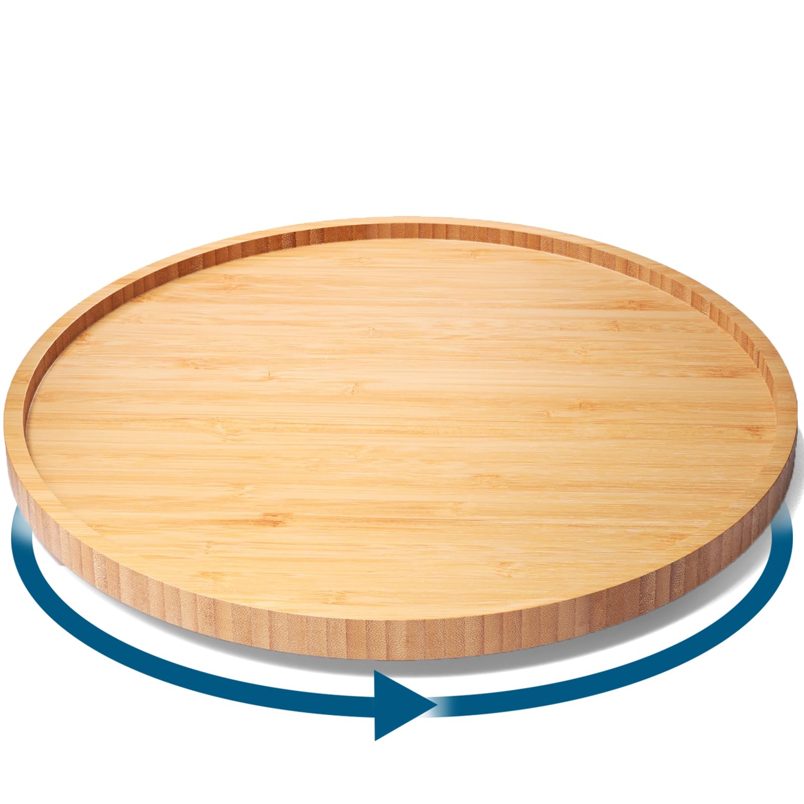 Photo 1 of VERTORGAN Lazy Susan Organizer for Kitchen,Bamboo Turntable for Cabinet,Pantry,Vanity,Large?Natural?
