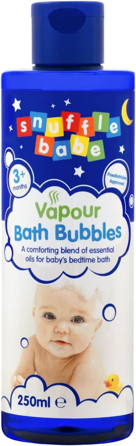 Snufflebabe Bath Bubble 250ml Vapour Bedtime Sleep Easy Breathing