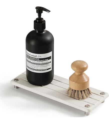 AUAUY Quick Dry Sink Caddy - Diatomite Soap Holder & Organizer For Kitchen & Bathroom - View #9