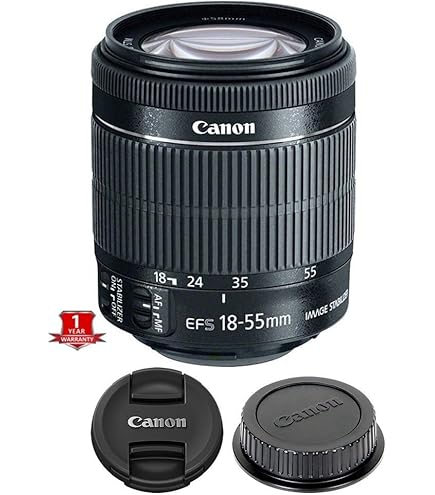Amazon.com : Canon EF-S 18-55 f/4-5.6 IS STM (Renewed