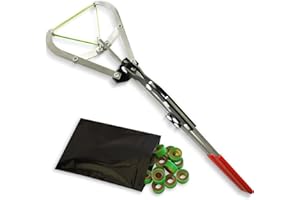 ELEKMUNDO Cattle Banding Tool, 1pc Large Expander Plier with 24pcs Large Rings Kit, Bull Banding Tools for Farm Ranch Calves Sheep Goats and Other Big Livestock