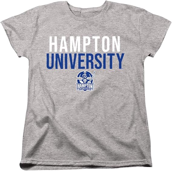 Hampton University Official Stacked Women's T Shirt Clothing