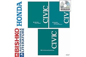 bishko automotive literature Shop Service Repair Manual CD Engine Drivetrain Wiring OEM for 2001 2002 Honda Civic