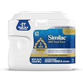 Similac 360 Total Care Baby Formula Powder, 5 HMO Prebiotics | Infant formula to support baby&rsquo;s immune system, language &amp; social development &amp; digestive health, in one 20.6-oz tub