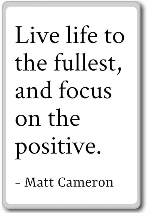 Vivir la vida al máximo, y enfoque en la... de punto de venta ...