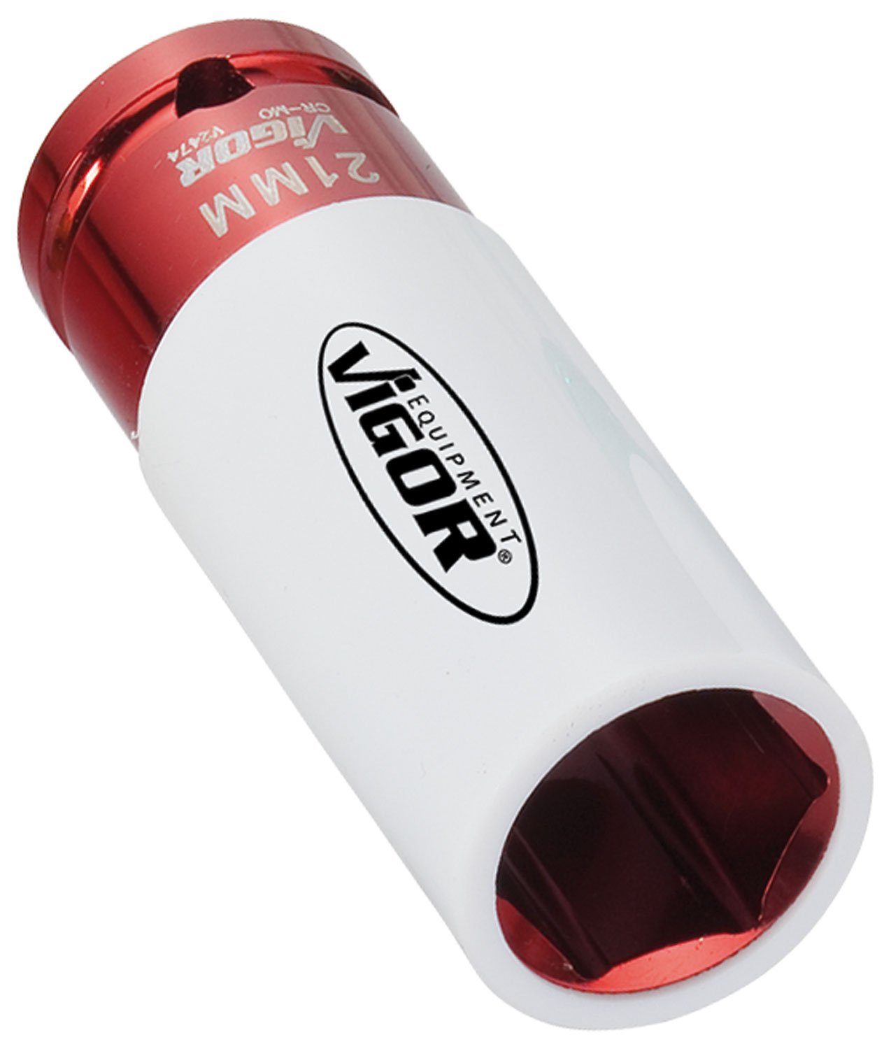 Vigor V2474 Impact Wrench Socket, 21 mm, Length 85 mm