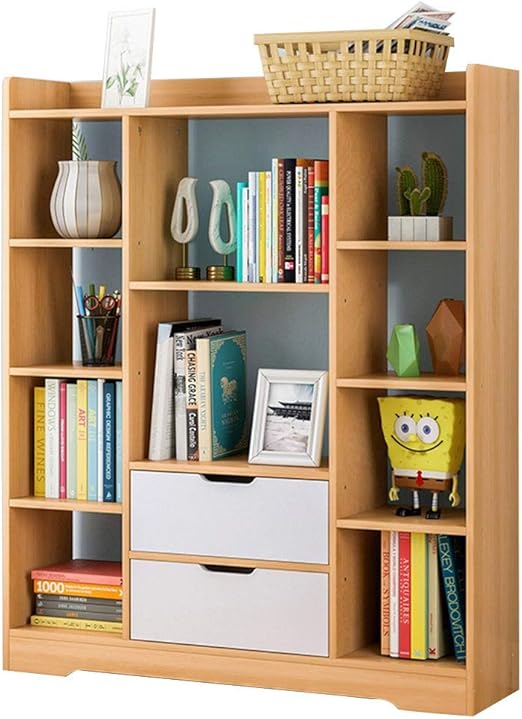 Librerias Estante Para Libros De Pie Conjunto Simple De Estantes Para Equipos Estante Para Estudiantes De Escritorio Estante De Almacenamiento De Tipo Economico De Escritorio Estante Para Lectura De E Amazon Es Hogar