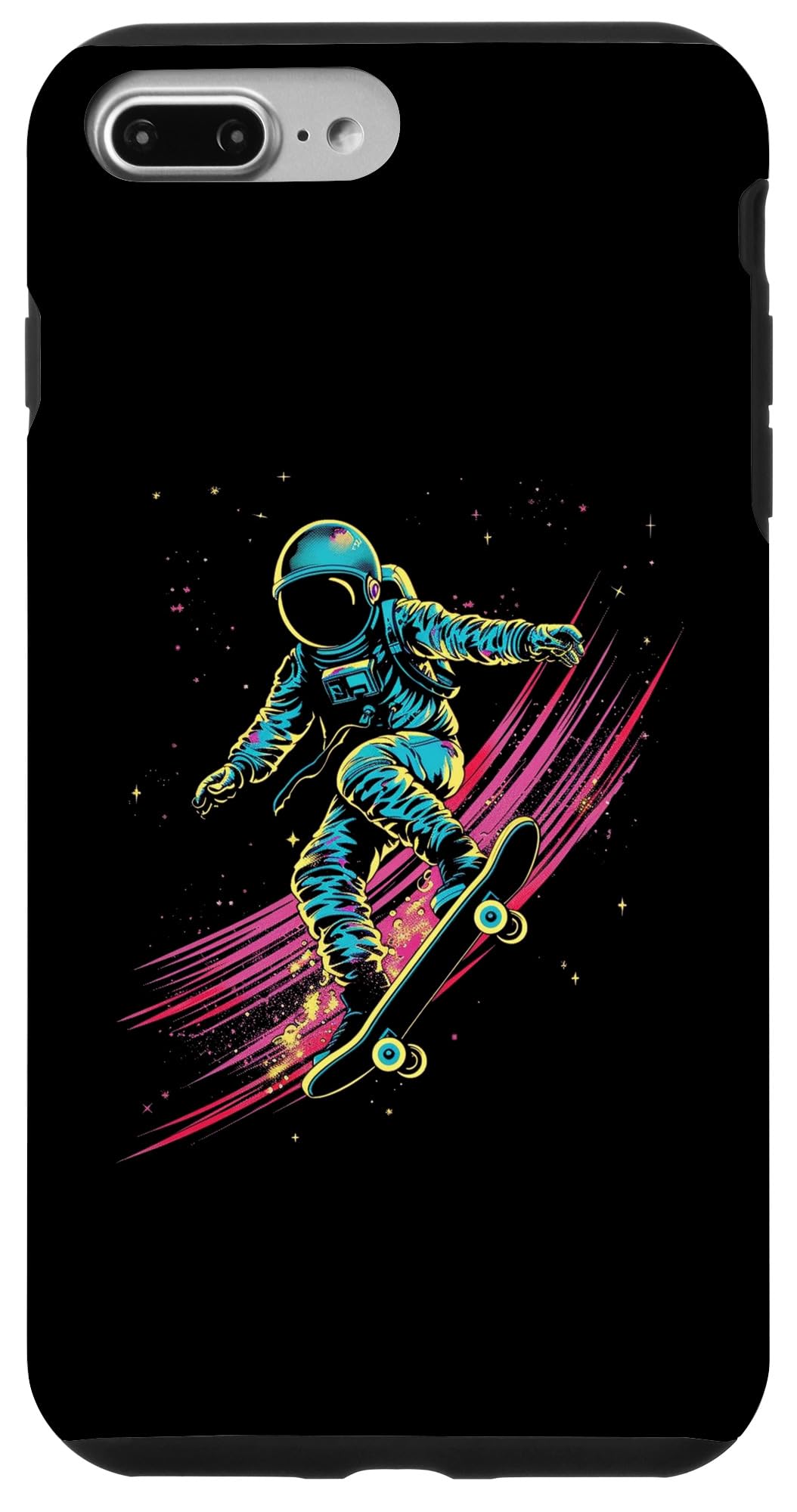 iPhone 7 Plus/8 Plus Astronaut Skateboarding Case