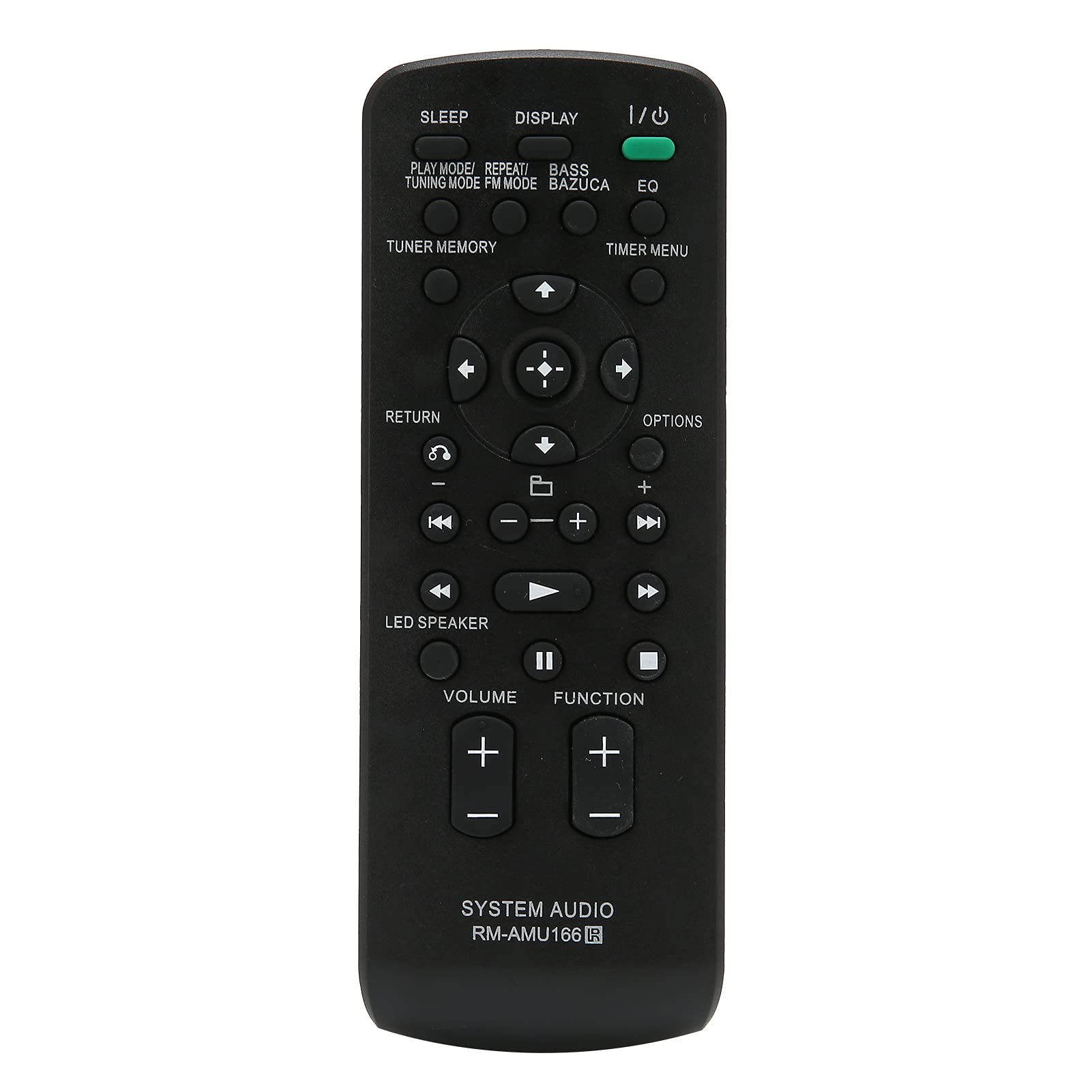 ciciglow Remote Controller, RM‑AMU166 Remote Control Replacement Audio Control System Remote Control for HiFi Audio Control System