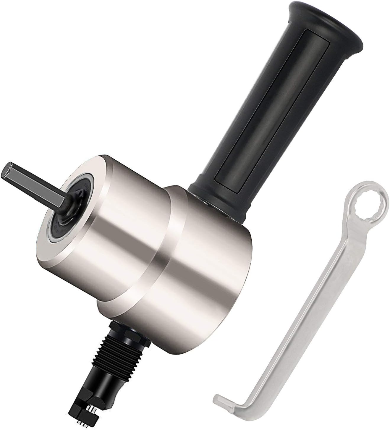 Nibbler Cutter Drill Attachment Paick Double Head Metal Sheet Wrench