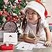 Kuuqa 36 Pieces Merry Christmas Greeting Cards Holiday Cards with Envelopes and Stickers, 4.72 x 7.87 Inches Christmas Party Decoration Favors