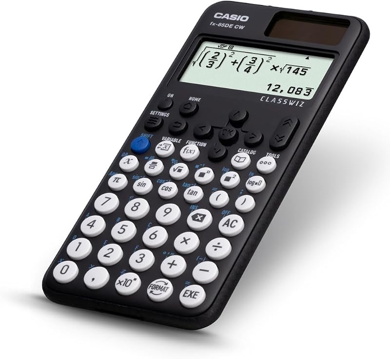 FX-85DE CW ClassWiz Schulrechner, natürliches Display, 310 Funktionen