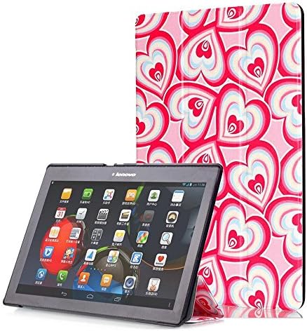 Luffytops Lenovo Tab3 10 Business Case (Built-in magnet) Slim Lightweight Smart shell Stand Protective Cover for Lenovo Tab 10 X 103F/Tab2 A10-30/Tab2 A10 A10-70F/Tab3 10 Business 10.1" - (#07)