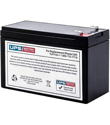 APC Back-UPS ES BE550G 12V 8Ah SLA Battery Mighty Max 12V 8Ah UPS Battery Replacement For Apc Back Ups Es Be550g Ml8 577230