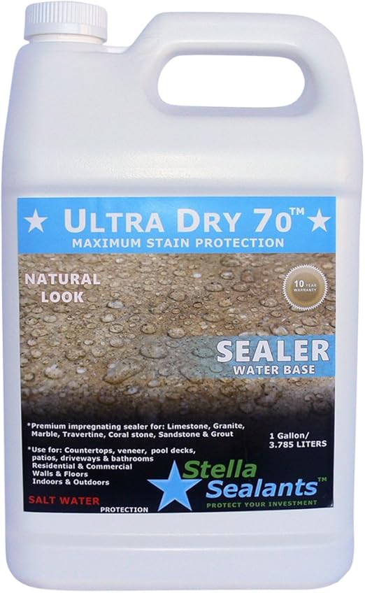 Ultra Dry 70 Stone Sealer For Travertine Limestone Marble And