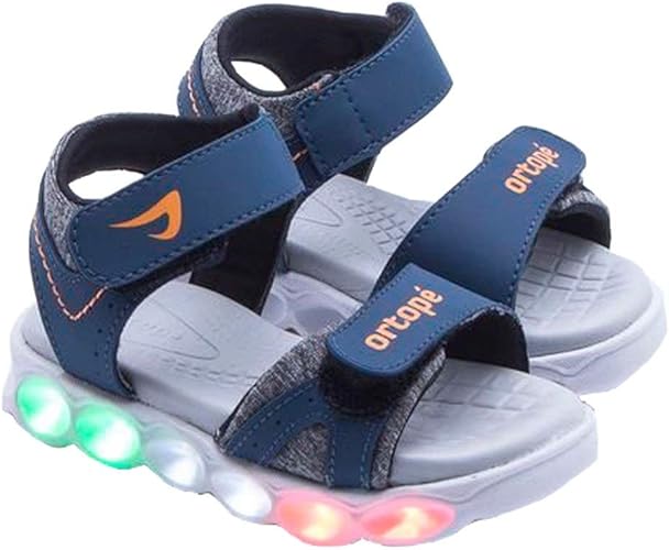 sandalia com led infantil