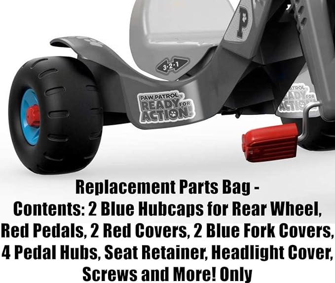 nickelodeon paw patrol lights & sounds trike