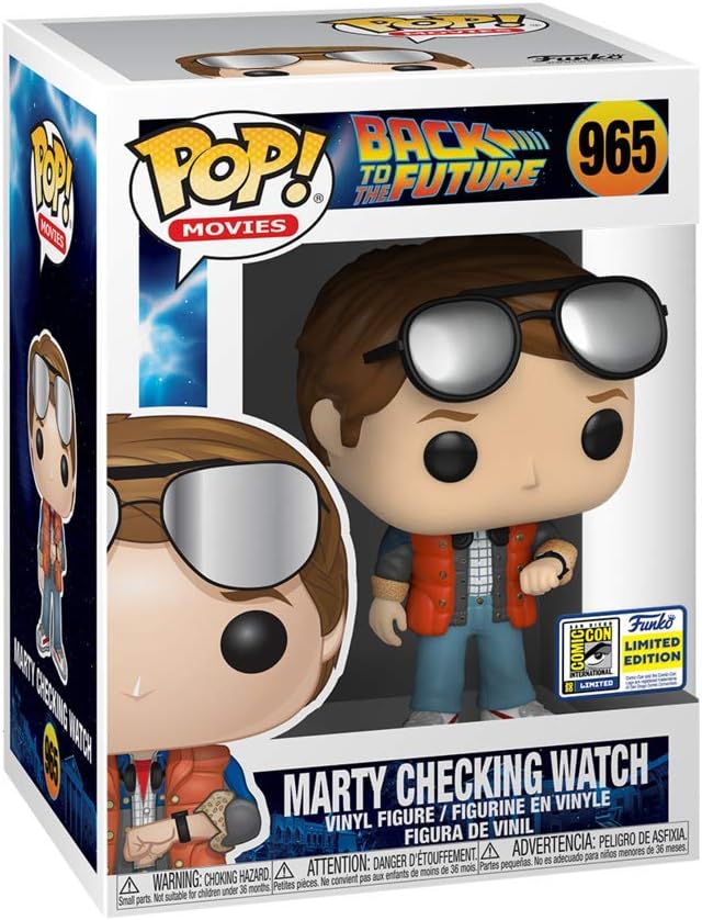 POP Funko Movies: Back To The Future - Marty Checking Watch (UK Exclusive), Assorted - Image 5