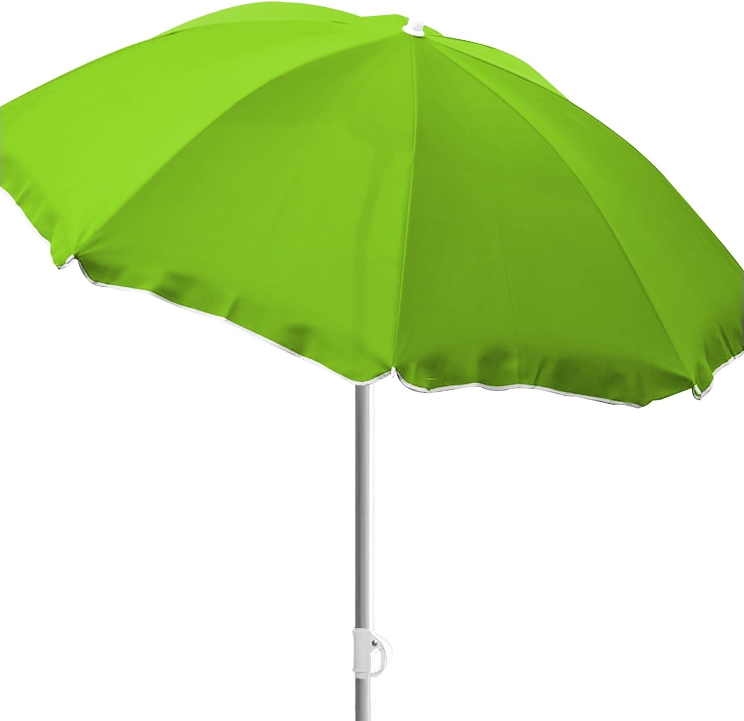 Mojawo beach umbrella, sunshade beach umbrella, sunscreen garden umbrella, polyester, lime green
