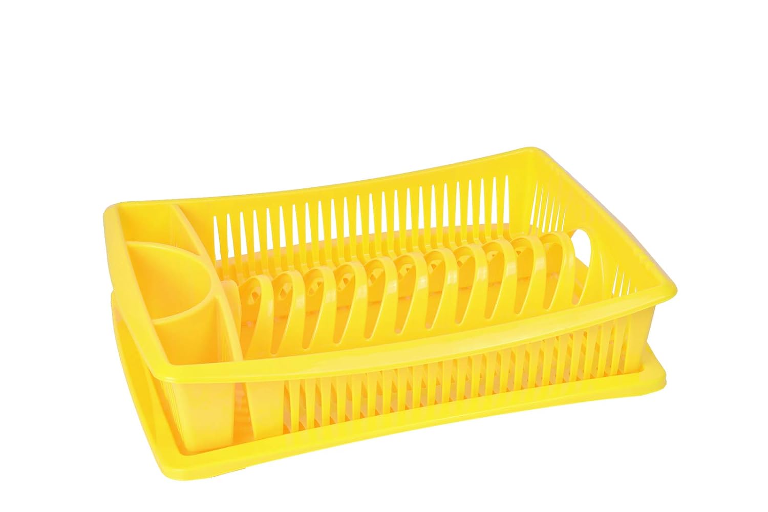 Dish Drainer Drying Rack Yellow Dish Drainer with Dip Tray Amazon.co.uk Kitchen & Home