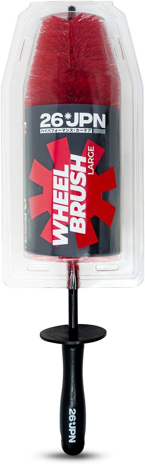 26JPN Wheel Brush - Ultra Safe Alloy Wheel Brush, Motorbike Wheel Brush