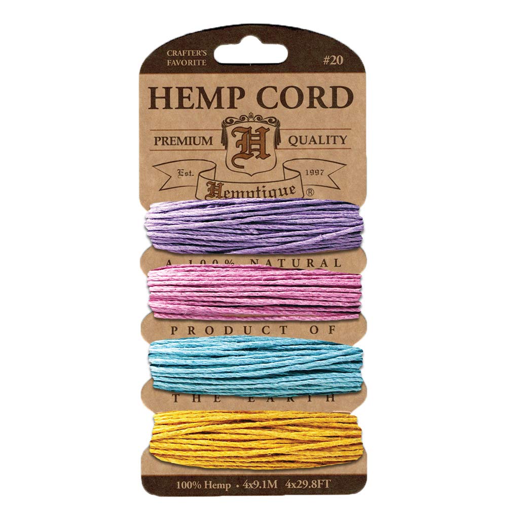 Hemptique Hemp Card (Set of 4) Pastel