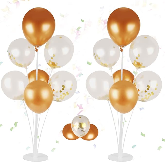 Colmanda Table Balloon Stand Kit Holder Table Balloon Stick Holder
